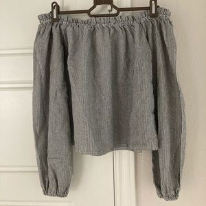 Brandy Melville Off The Shoulder Blouse